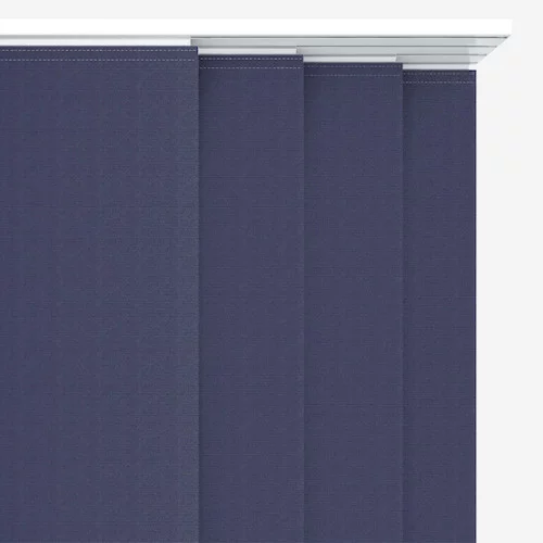 Vivienne Blackout Indigo Panel Blind | Online Blindz