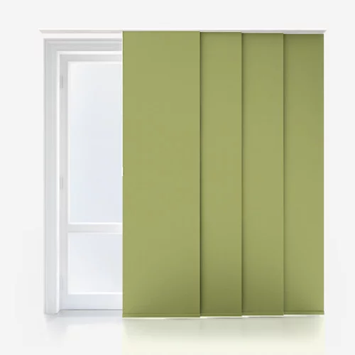 Vivienne Blackout Lime Panel Blind | Online Blindz