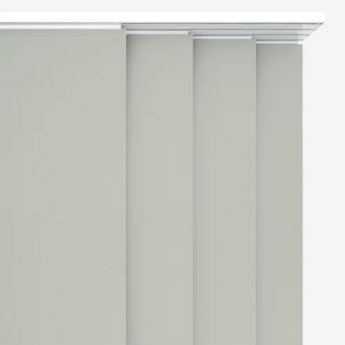 Vivienne Blackout Mist Grey Panel Blind | Online Blindz