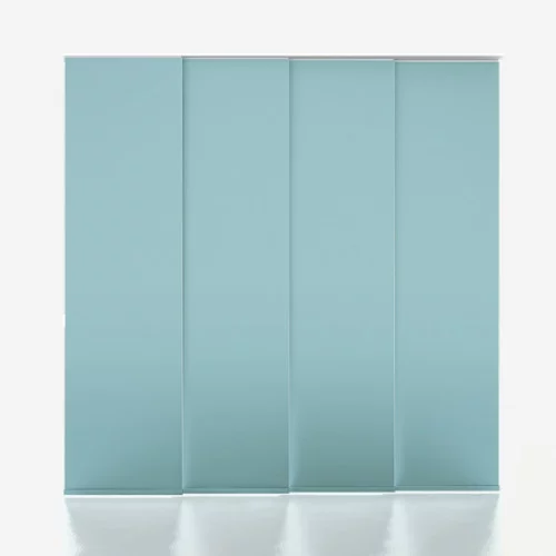 Vivienne Blackout Ocean Green Panel Blind | Online Blindz