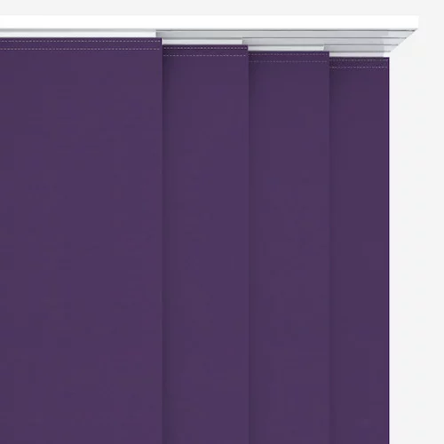 Vivienne Blackout Purple Panel Blind | Online Blindz