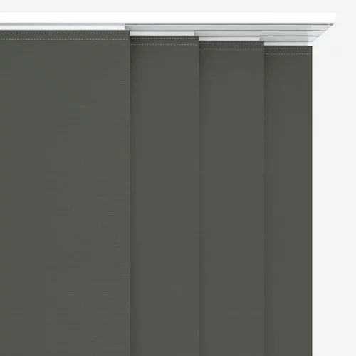 Vivienne Blackout Shadow Grey Panel Blind | Online Blindz