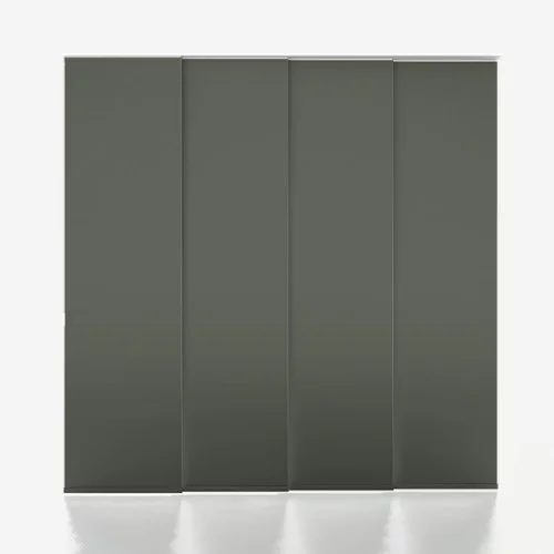 Vivienne Blackout Shadow Grey Panel Blind | Online Blindz