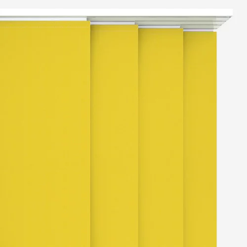 Vivienne Blackout Sunshine Yellow Panel Blind | Online Blindz