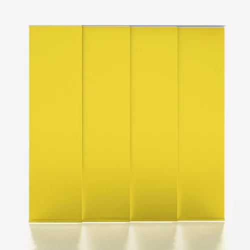 Vivienne Blackout Sunshine Yellow Panel Blind | Online Blindz