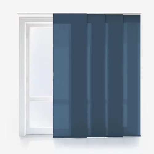 Vivienne Dimout Airforce Blue Panel Blind | Online Blindz