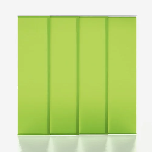 Vivienne Dimout Apple Green Panel Blind | Online Blindz