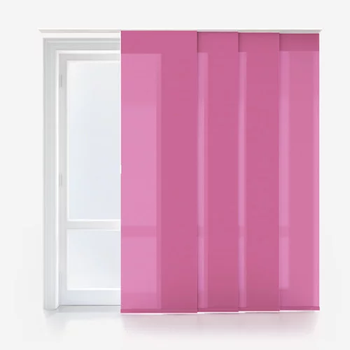 Vivienne Dimout Hot Pink Panel Blind | Online Blindz