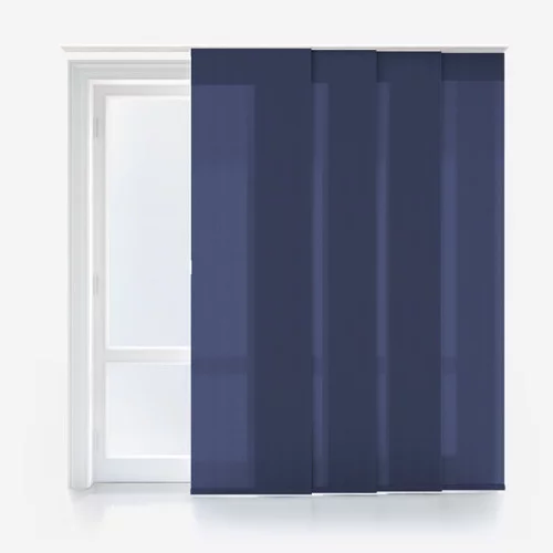 Vivienne Dimout Indigo Panel Blind | Online Blindz