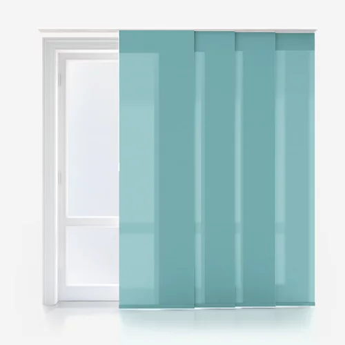 Vivienne Dimout Ocean Green Panel Blind | Online Blindz