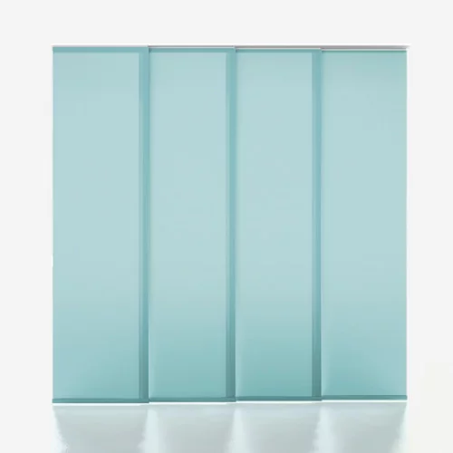 Vivienne Dimout Ocean Green Panel Blind | Online Blindz