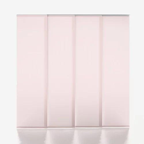 Vivienne Dimout Peony Pink Panel Blind | Online Blindz