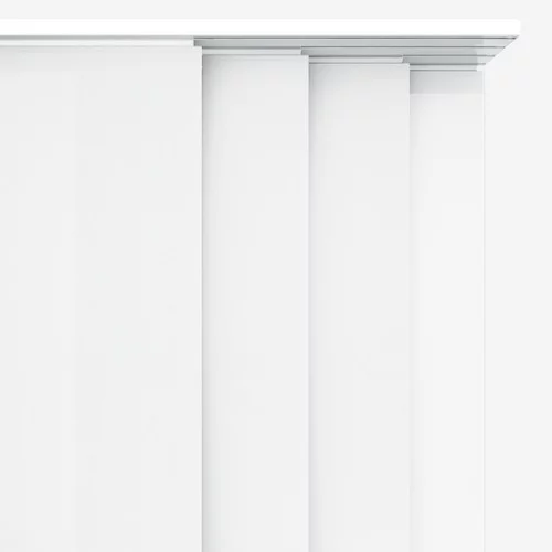 Vivienne Dimout Porcelain White Panel Blind | Online Blindz