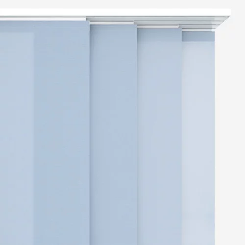 Vivienne Dimout Powder Blue Panel Blind | Online Blindz