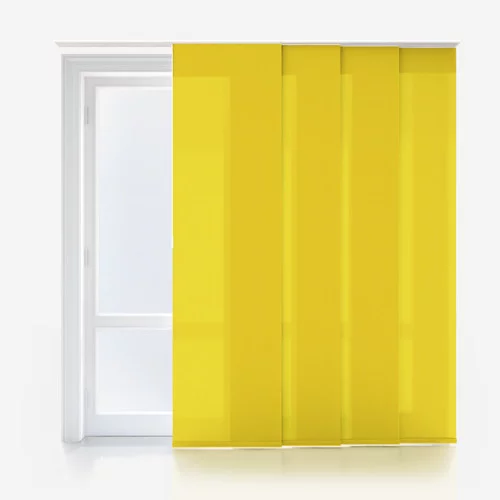 Vivienne Dimout Sunshine Yellow Panel Blind | Online Blindz