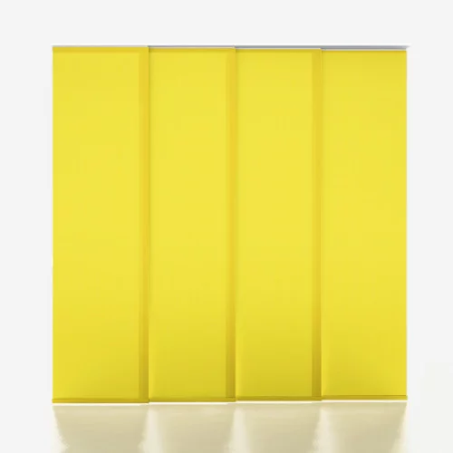 Vivienne Dimout Sunshine Yellow Panel Blind | Online Blindz