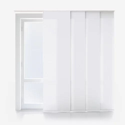 Vivienne Dimout White Panel Blind | Online Blindz