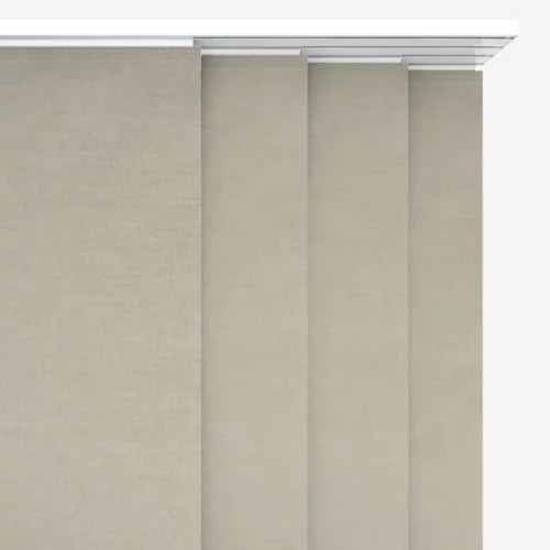 Winona Blackout Dove Grey Panel Blind | Online Blindz