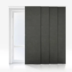 Winona Blackout Slate Grey Panel Blind | Online Blindz