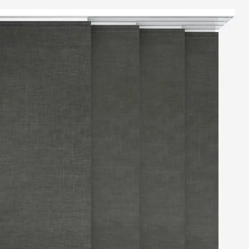 Winona Blackout Slate Grey Panel Blind | Online Blindz