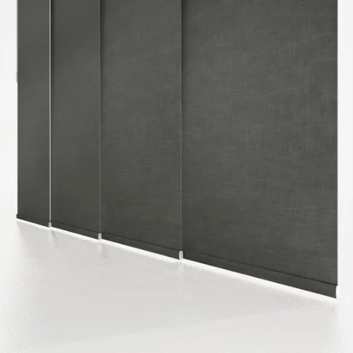 Winona Blackout Slate Grey Panel Blind | Online Blindz