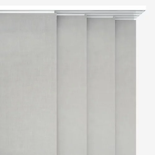 Winona Blackout Smoke Grey Panel Blind | Online Blindz