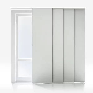 Winona Blackout White Panel Blind | Online Blindz