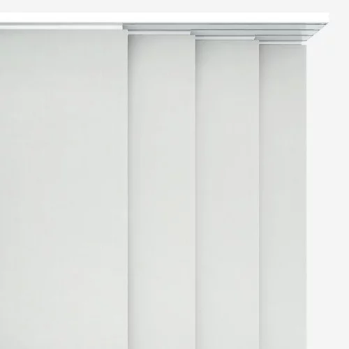 Winona Blackout White Panel Blind | Online Blindz