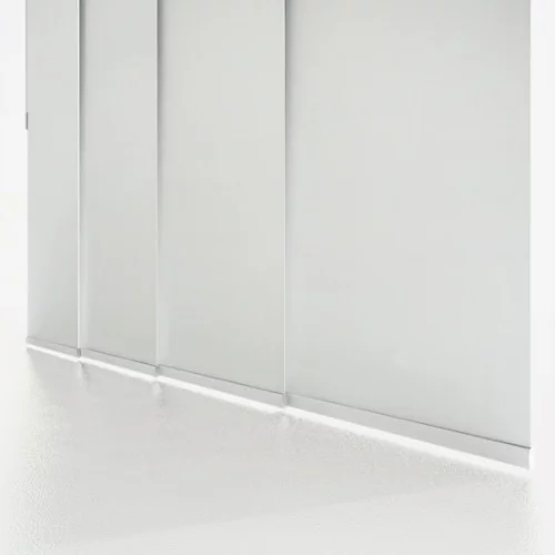 Winona Blackout White Panel Blind | Online Blindz