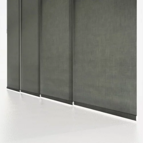 Winona Slate Grey Panel Blind | Online Blindz