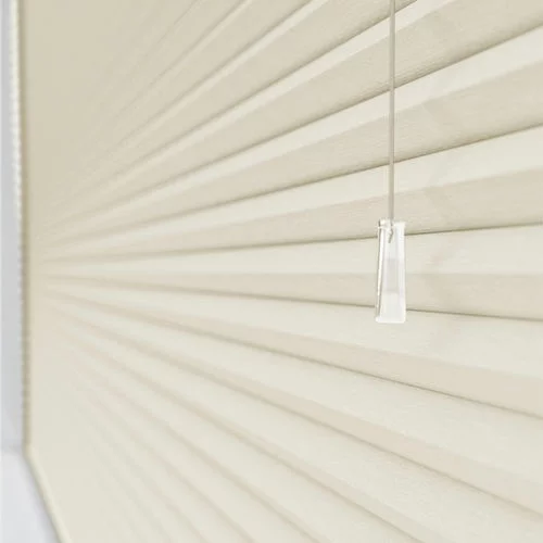 Agustus Blackout Cream Perfect Fit Honey Comb Blind | Online Blindz