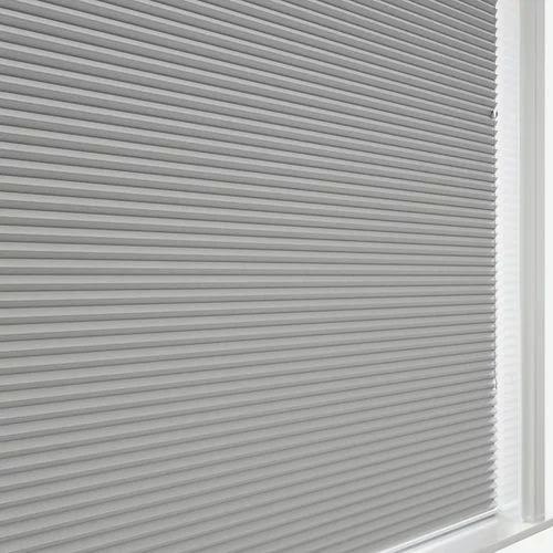 Agustus Blackout Dove Grey Perfect Fit Honey Comb Blind | Online Blindz