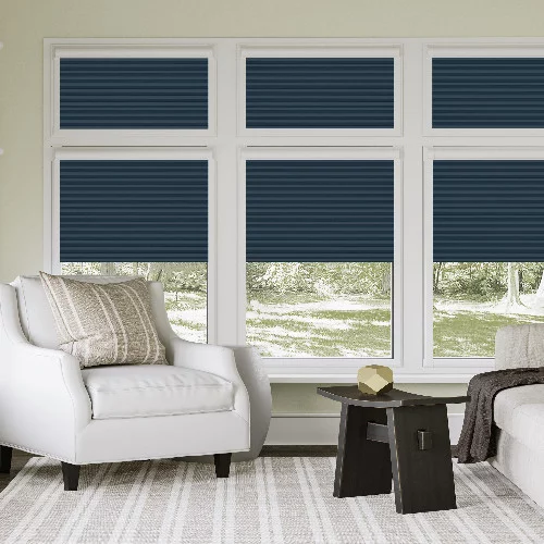 Allium Indigo Perfect Fit Honey Comb Blind | Online Blindz