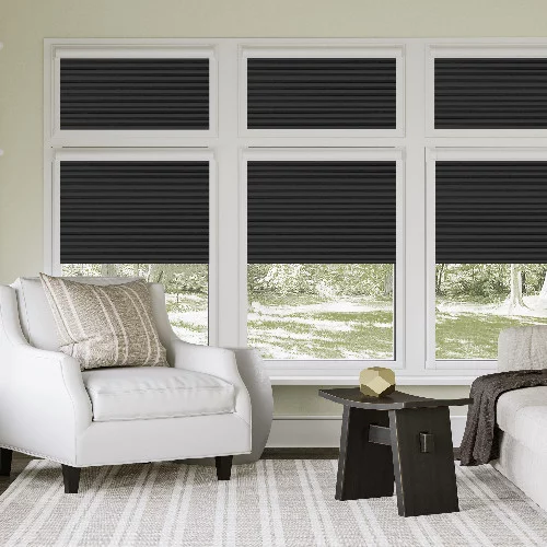 Bridget Charcoal Perfect Fit Honey Comb Blind | Online Blindz