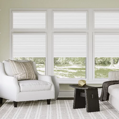 Forsythia Perla White Perfect Fit Honey Comb Blind | Online Blindz