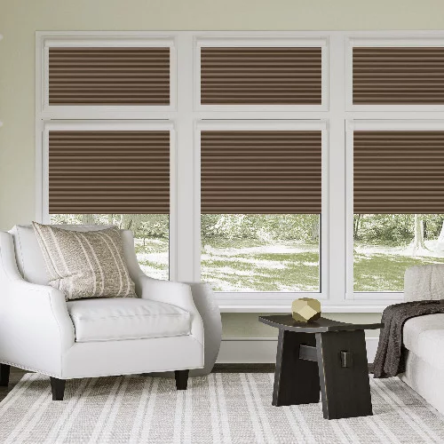 Maisie Sandstone Perfect Fit Honey Comb Blind | Online Blindz