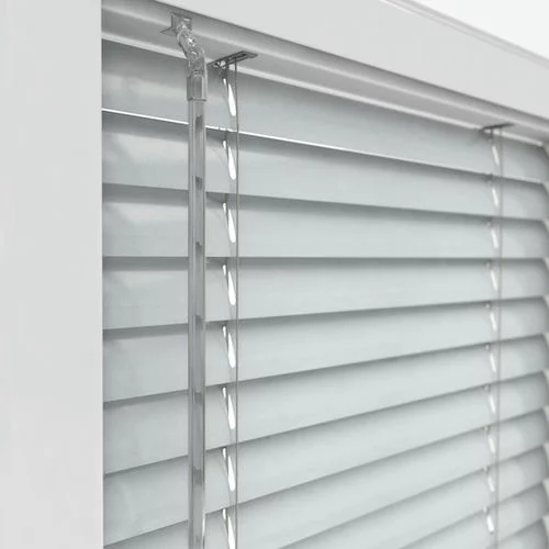 Seraphine Pebble Grey Perfect Fit Metal Venetian Blind | Online Blindz