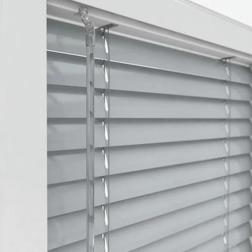 Seraphine Silver Perfect Fit Metal Venetian Blind | Online Blindz