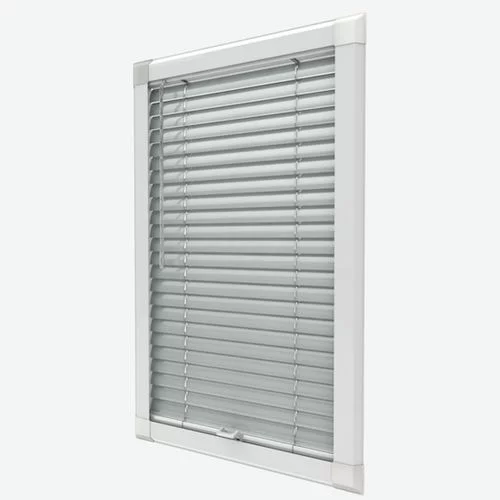 Seraphine Silver Perfect Fit Metal Venetian Blind | Online Blindz