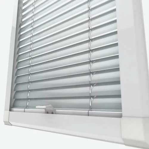 Seraphine Silver Perfect Fit Metal Venetian Blind | Online Blindz