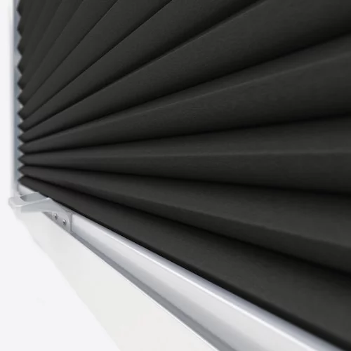 Agustus Anthracite Perfect Fit Pleated Blind | Online Blindz