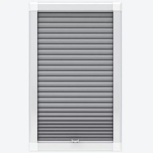 Agustus Dove Grey Perfect Fit Pleated Blind | Online Blindz