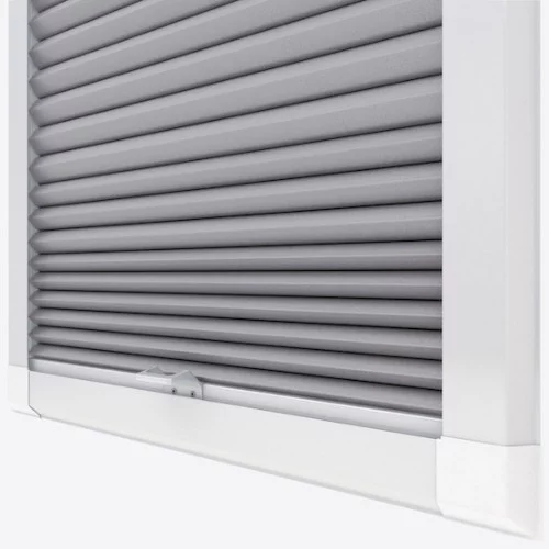 Agustus Dove Grey Perfect Fit Pleated Blind | Online Blindz