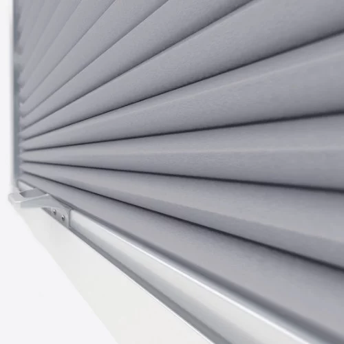 Agustus Dove Grey Perfect Fit Pleated Blind | Online Blindz