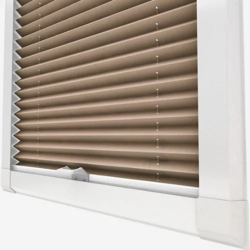 Arbor Sand Perfect Fit Pleated Blind | Online Blindz