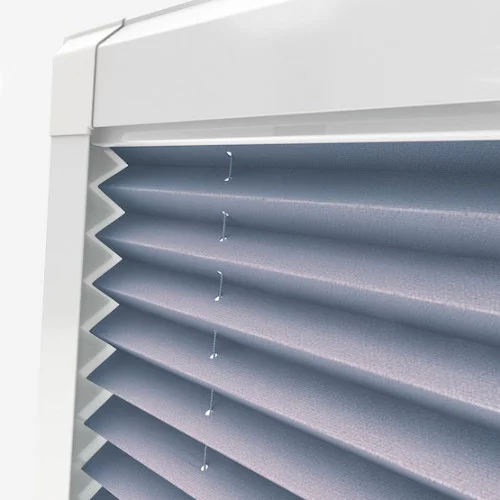 Arbor Sky Blue Perfect Fit Pleated Blind | Online Blindz