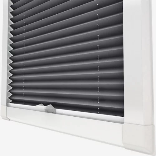 Arbor Storm Grey Perfect Fit Pleated Blind | Online Blindz