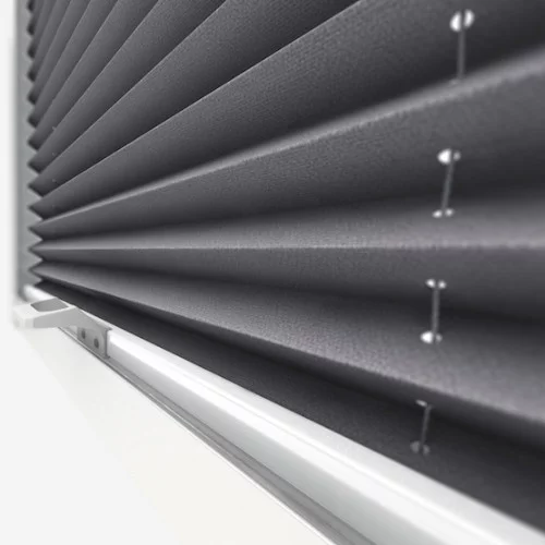 Arbor Storm Grey Perfect Fit Pleated Blind | Online Blindz