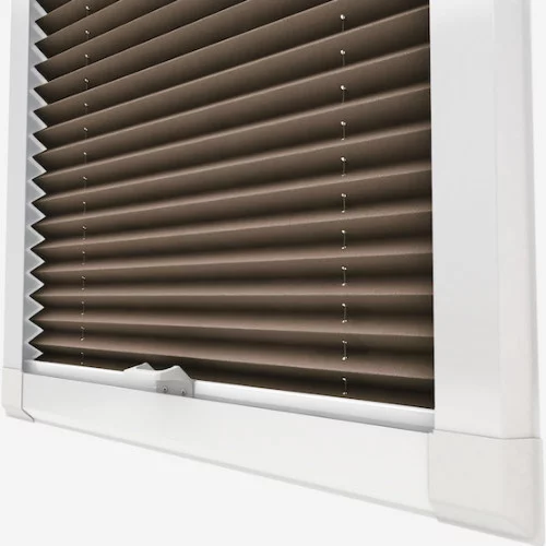 Arbor Tan Perfect Fit Pleated Blind | Online Blindz