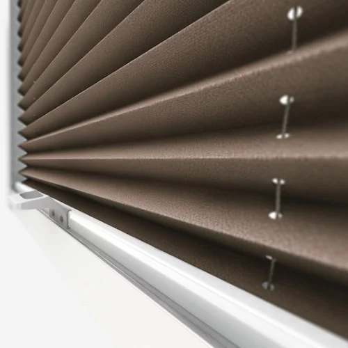 Arbor Tan Perfect Fit Pleated Blind | Online Blindz